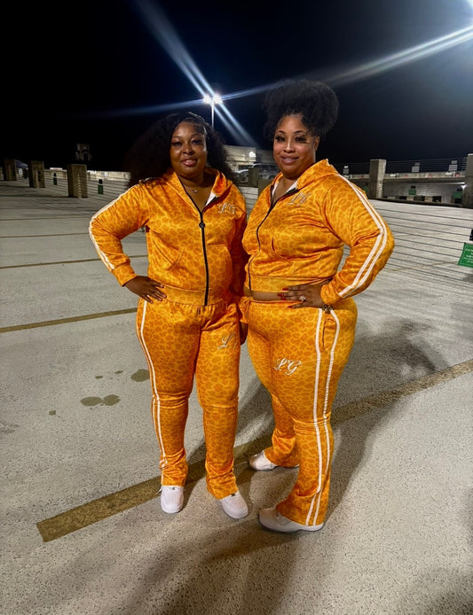 Cheetah print sets girls