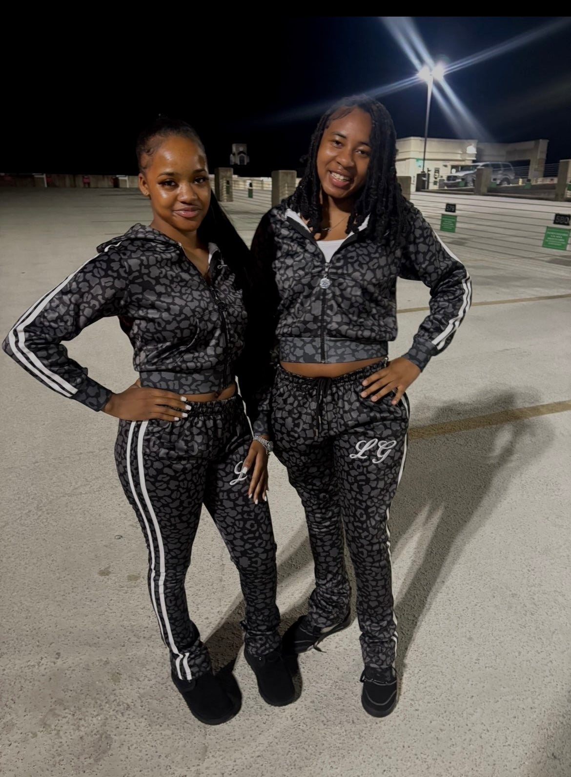 Cheetah print sets girls